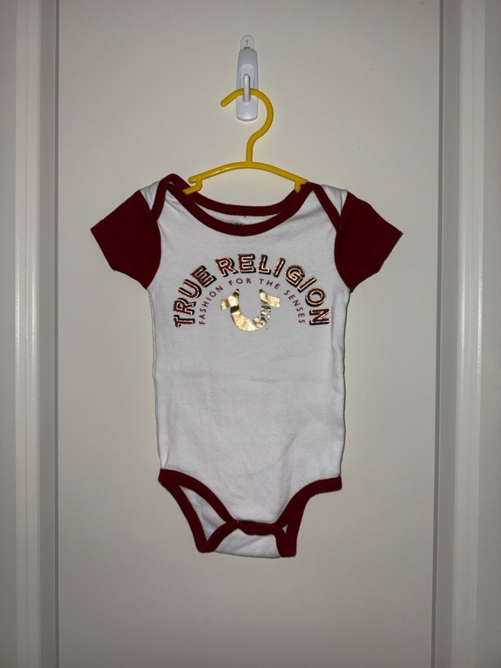 True Religion Infant One-Piece Bodysuits 18 months